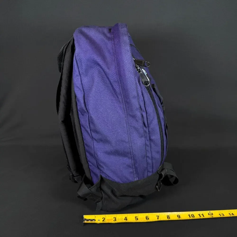 VNTG Eagle Creek Blue Black Utility Hiking Camping Backpack Travel Bag Weekender